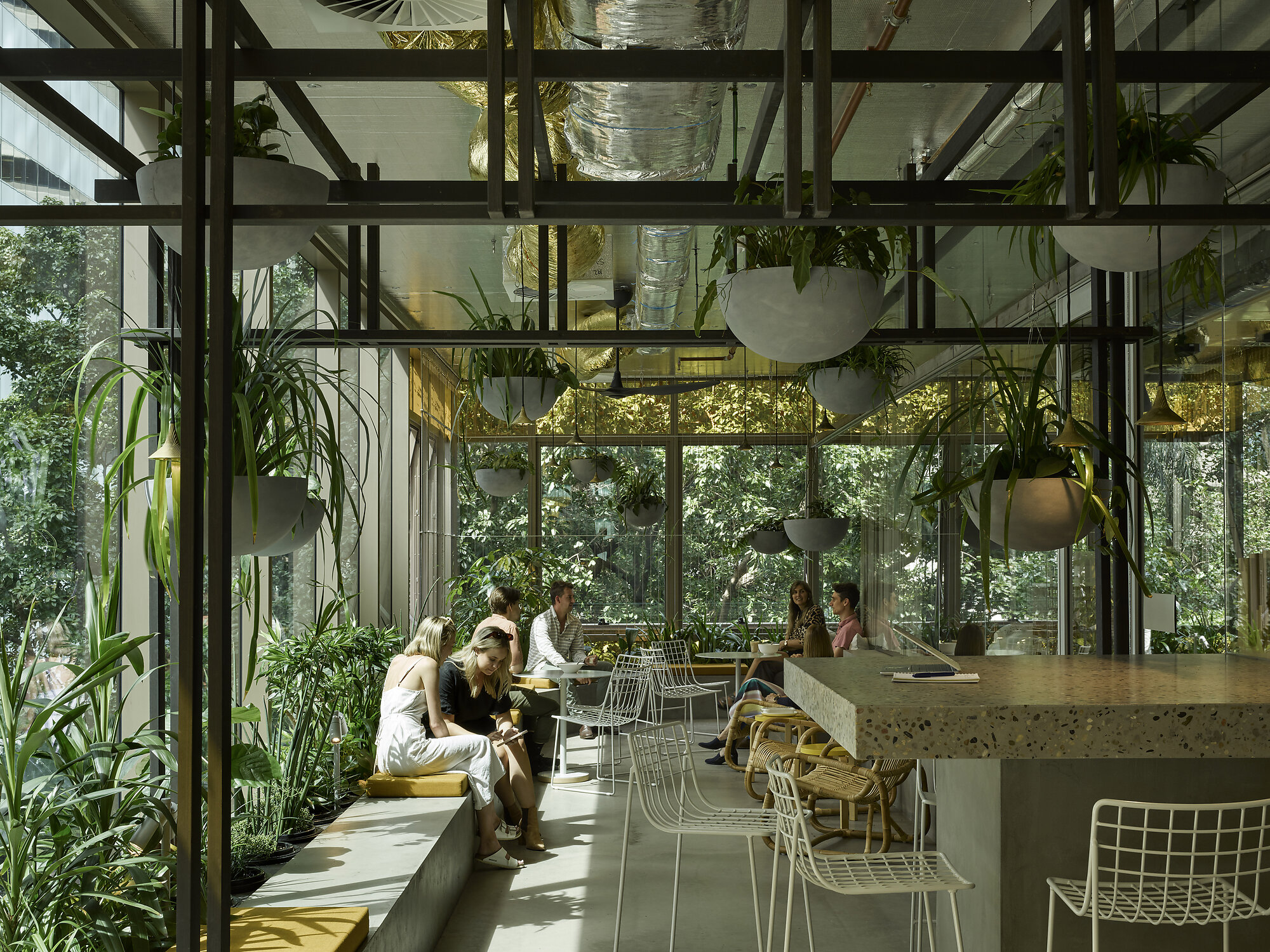 Interior photograph of BVN Brisbane Studio by Christopher Frederick-Jones